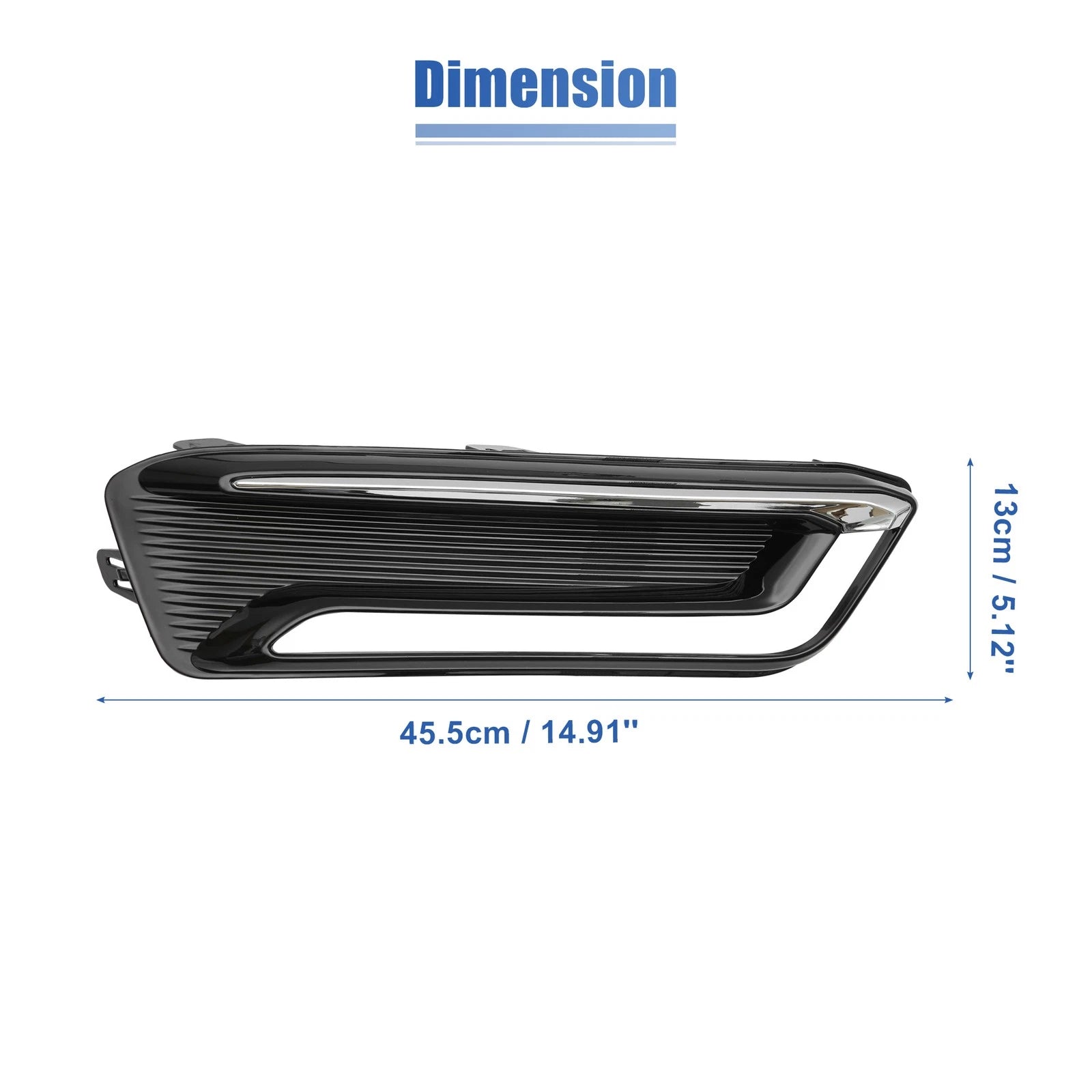Front Left Fog Light Grille Cover for Chevy Impala LTZ (2006–2013) GM1038166