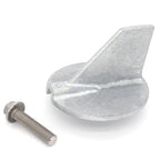 6E5-45371-01 Trim Tab Anode with Bolt for Yamaha 115 130 HP Outboard (1990–2023)