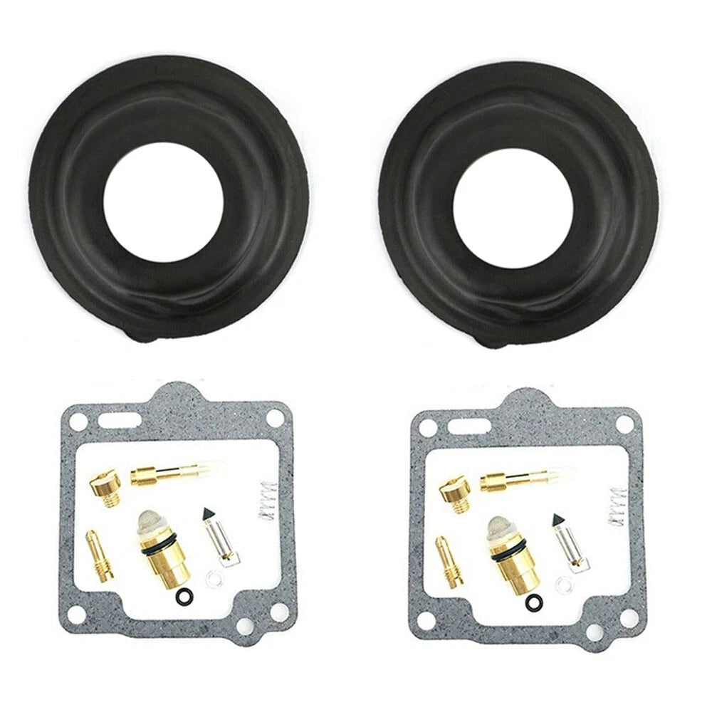 2X Carburetor Rebuild Repair Kit for Yamaha Virago XV750 XV1100 (1988–1999)