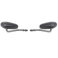 Oval Universal Motorcycle Rear View Side Mirrors for Street Bob FXDB (07-16)