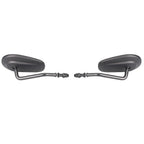 Oval Universal Motorcycle Rear View Side Mirrors for Street Bob FXDB (07-16)