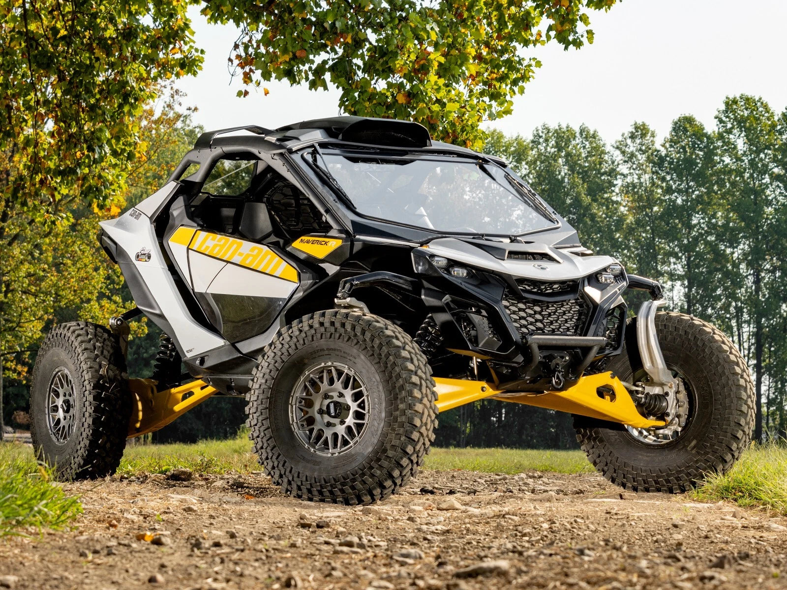 Glass Windshield for Can-Am Maverick R (Drivers Side Wiper)