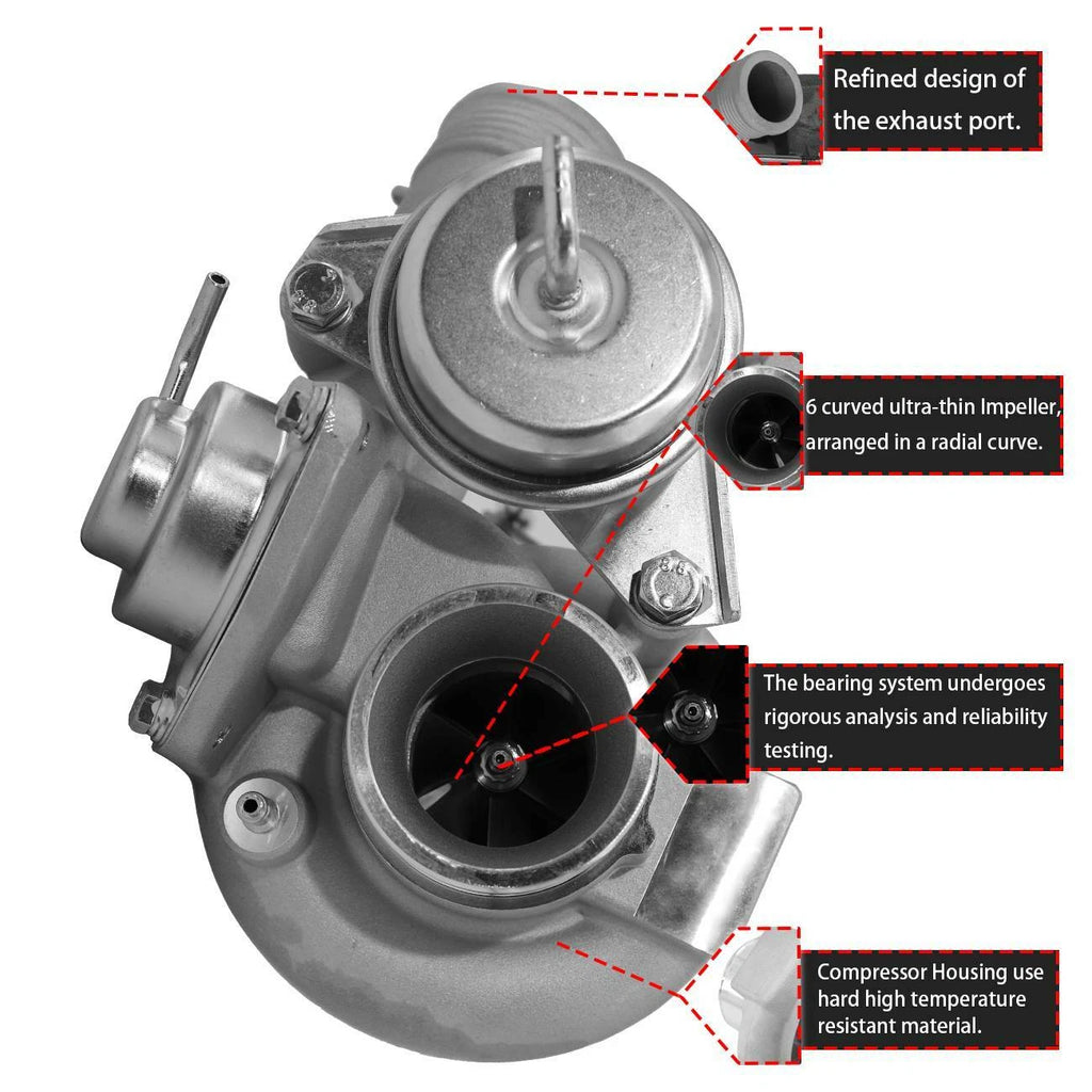 Turbocharger for Volvo S60 S80 V70 XC70 XC90 (2003-2009)