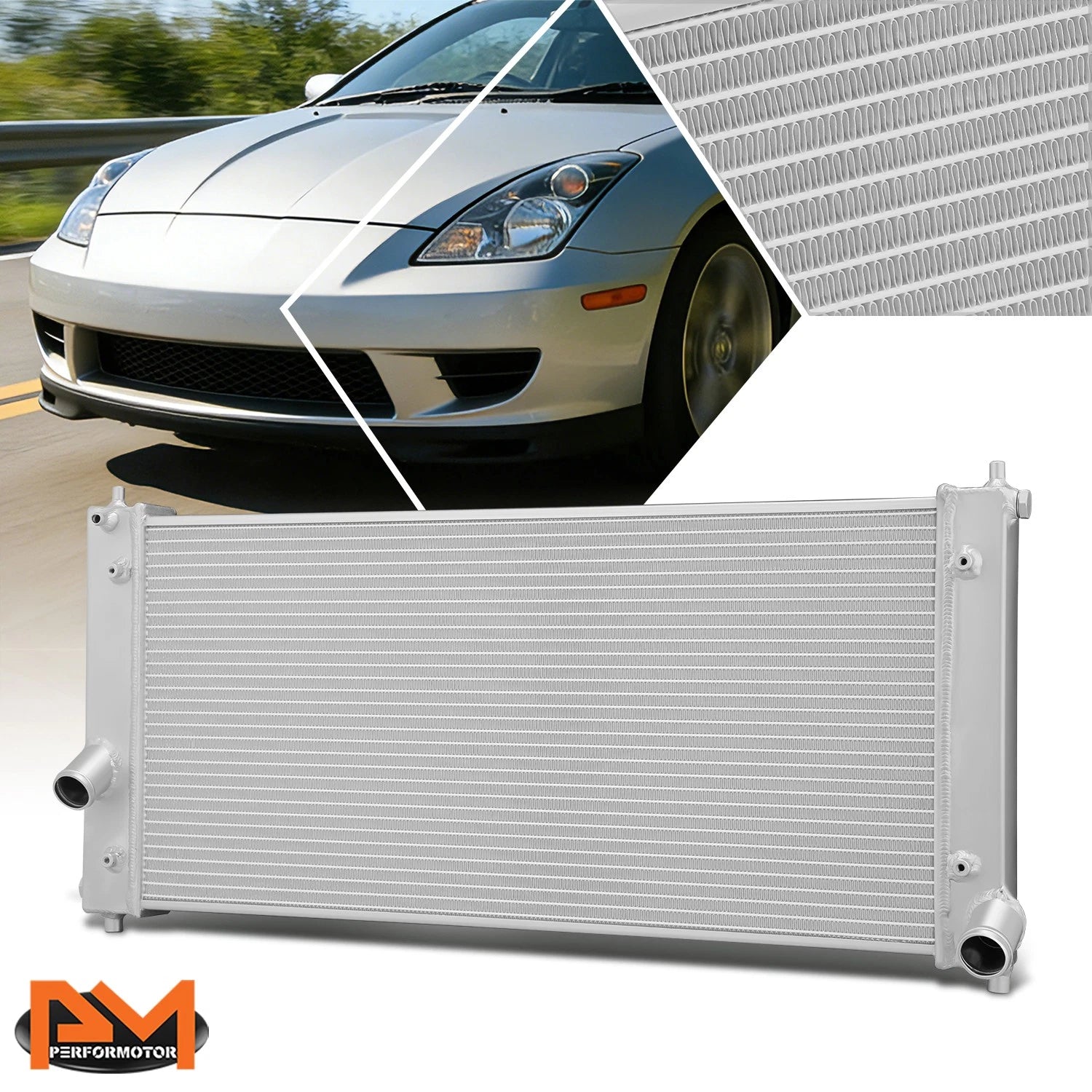 2-Row Aluminum Core Radiator for Toyota Celica (2000–2005)