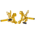 Rearset Footrest Foot Peg Pedals for Yamaha MT-09 FZ-09 XSR900 Tracer 900 (2013-2018)