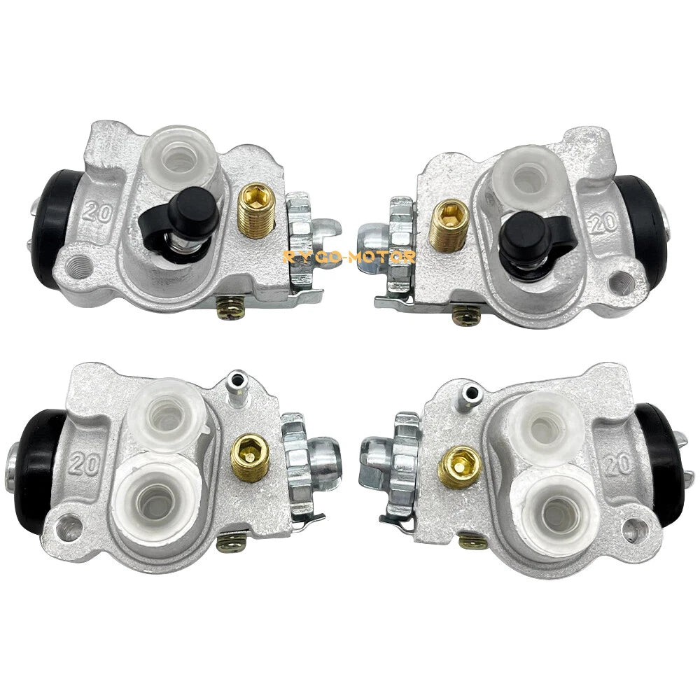 Set of 4 Front Brake Wheel Cylinders for Honda TRX400FW Foreman 400 (1995–1998)