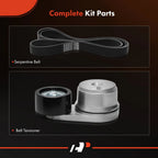 2X Serpentine Belt Drive Component Kit for Ford LTLA9000