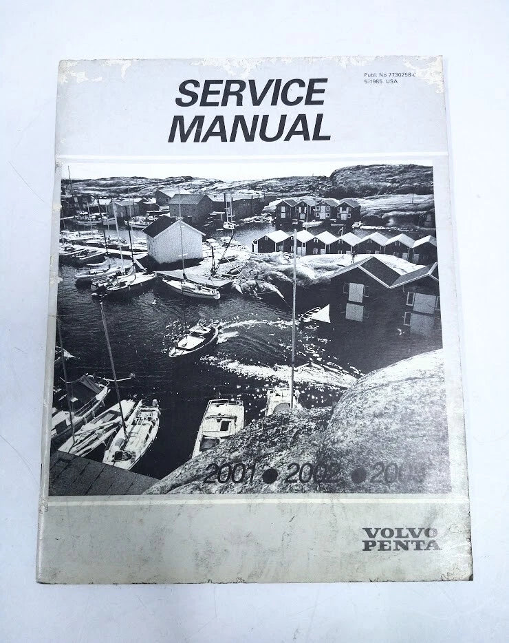 Service Manual for Volvo Penta 7730258-6 (2001–2003) Diesel Engine