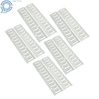 E Track Tie Down Rail Kit for RV Trailer Camper Truck (2' - 10 Pack)
