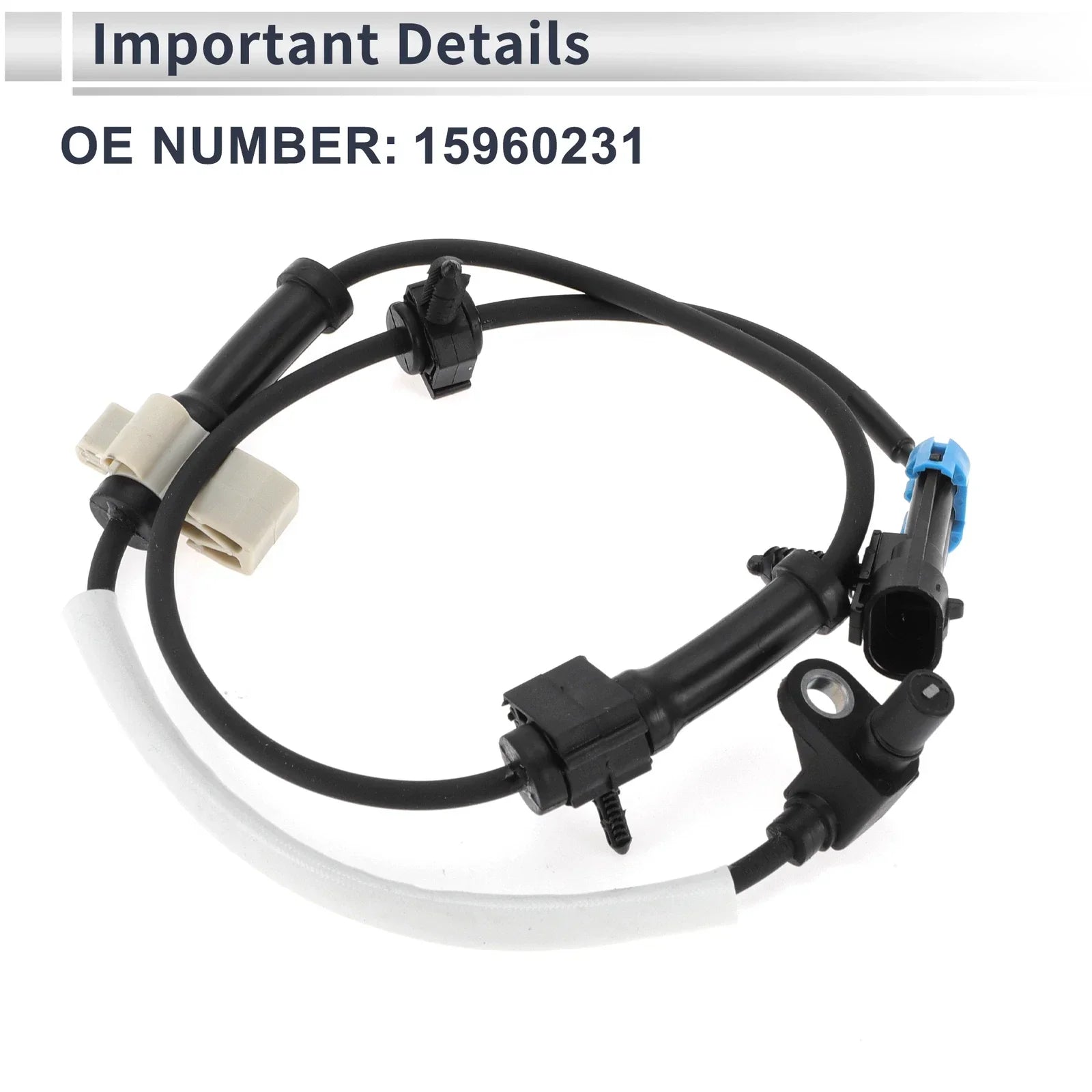 ABS Wheel Speed Sensor for Chevrolet C3500 1995-1996 1 x Front Left/Right