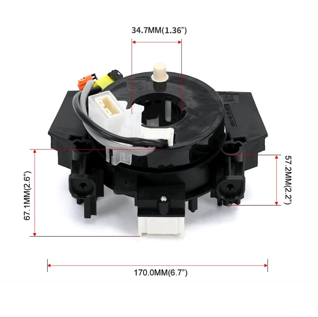 Spiral Cable Clock Spring for Nissan Titan (2011–2015) 25560-9FD9A 25560-ZH39A