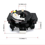 Spiral Cable Clock Spring for Nissan Titan (2011–2015) 25560-9FD9A 25560-ZH39A
