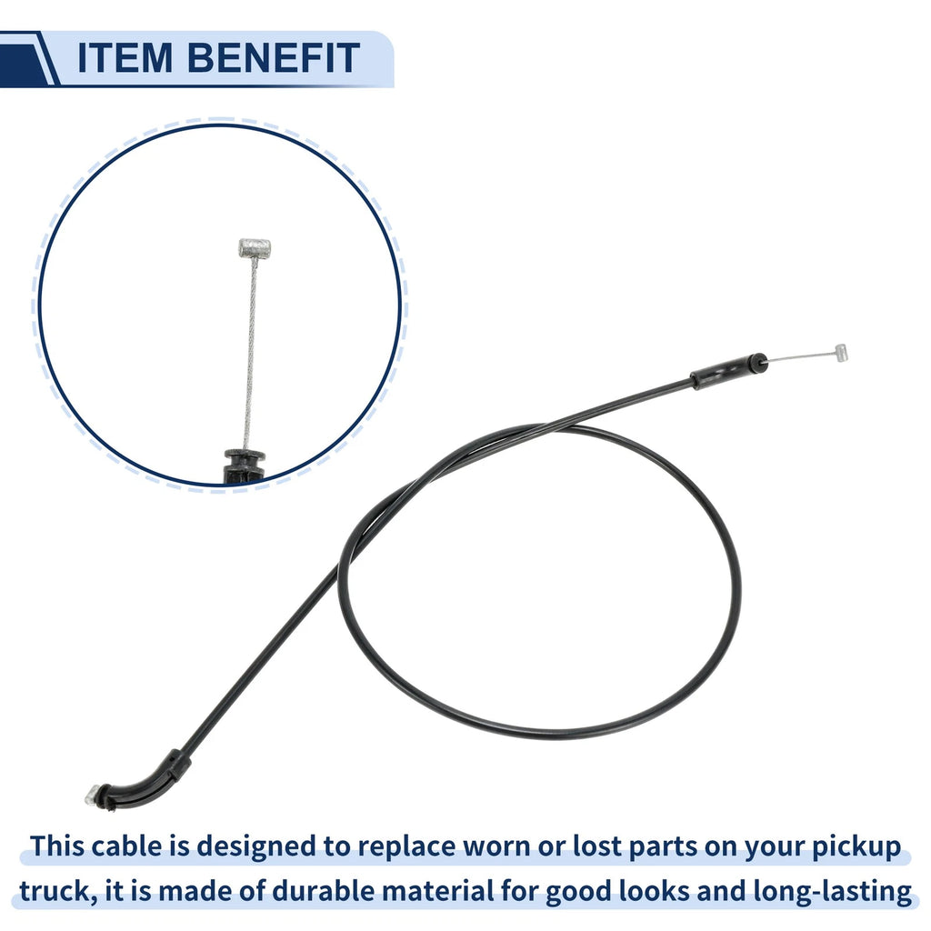 Hood Latch Release Cable for BMW 745i (2002–2005) No. 51238240609