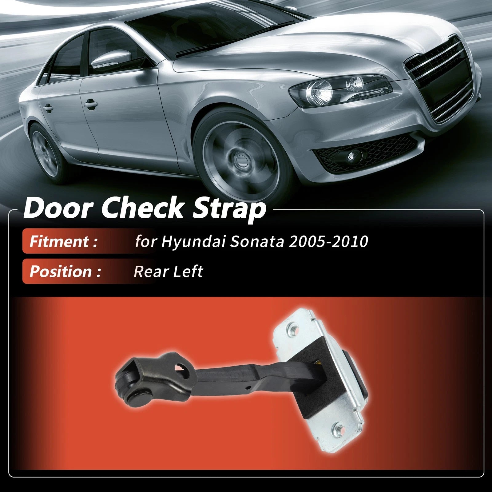 Rear Left Door Check Strap for Hyundai Sonata (2005–2010) No.794803K000