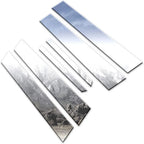 Luxury FX Chrome Pillar Post Set 6pc for 2006-2012 Ford Fusion