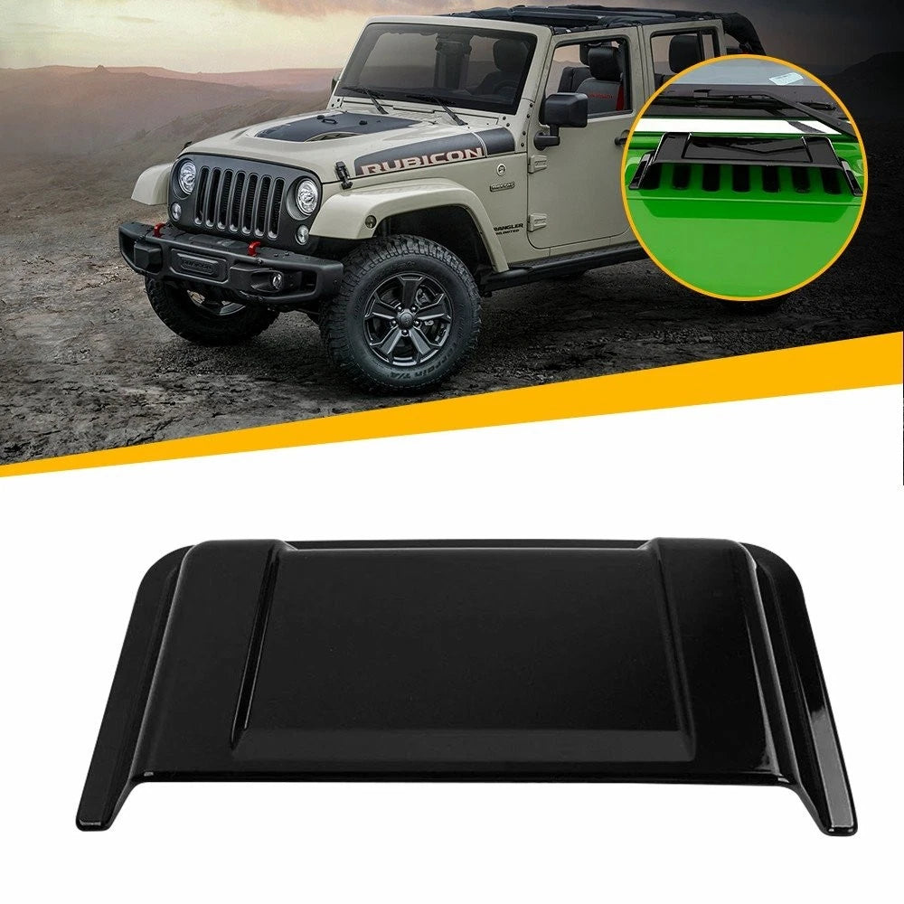 Hood Vent Scoop Cover for Jeep Wrangler TJ JK Unlimited (1997–2017)