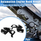 Hood Hinge Set of 2 for Honda HR-V (2016–2018) Black Left Right Side