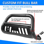Bumper Guard Push Bull Bar for Toyota Sequoia Tundra (2001–2007)