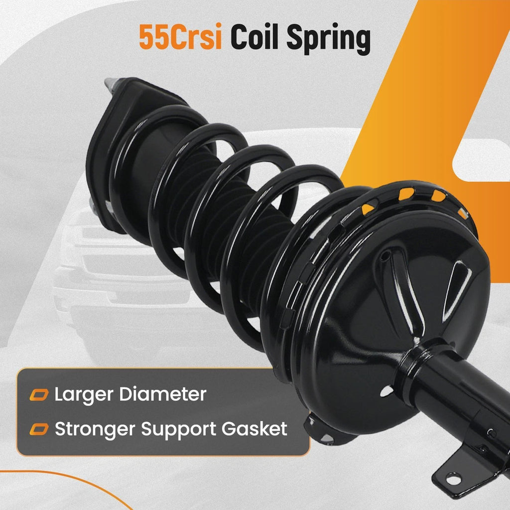 Front & Rear Struts with Coil Springs for Toyota Highlander (2004–2007)