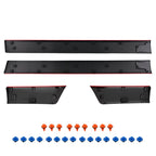 4Pcs Door Lower Molding Trim for Toyota FJ Cruiser (2007–2014) Black