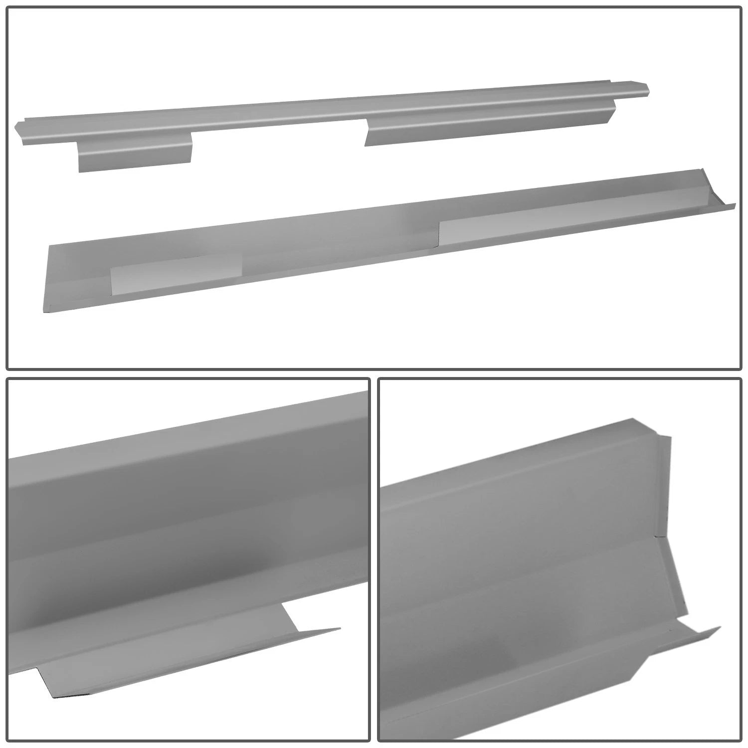 Rocker Panels for Jeep Liberty (2002–2007) - Primered Grey, Left & Right Pair