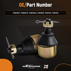 2pc Ball Joint for Polaris Ranger 700 800 570 Sportsman 500 400 450 335 (2006–2020)