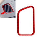 Co-pilot Dashboard Air Vent Outlet Cover Trim for BMW 3er E36 (1991–1999) Carbon Red