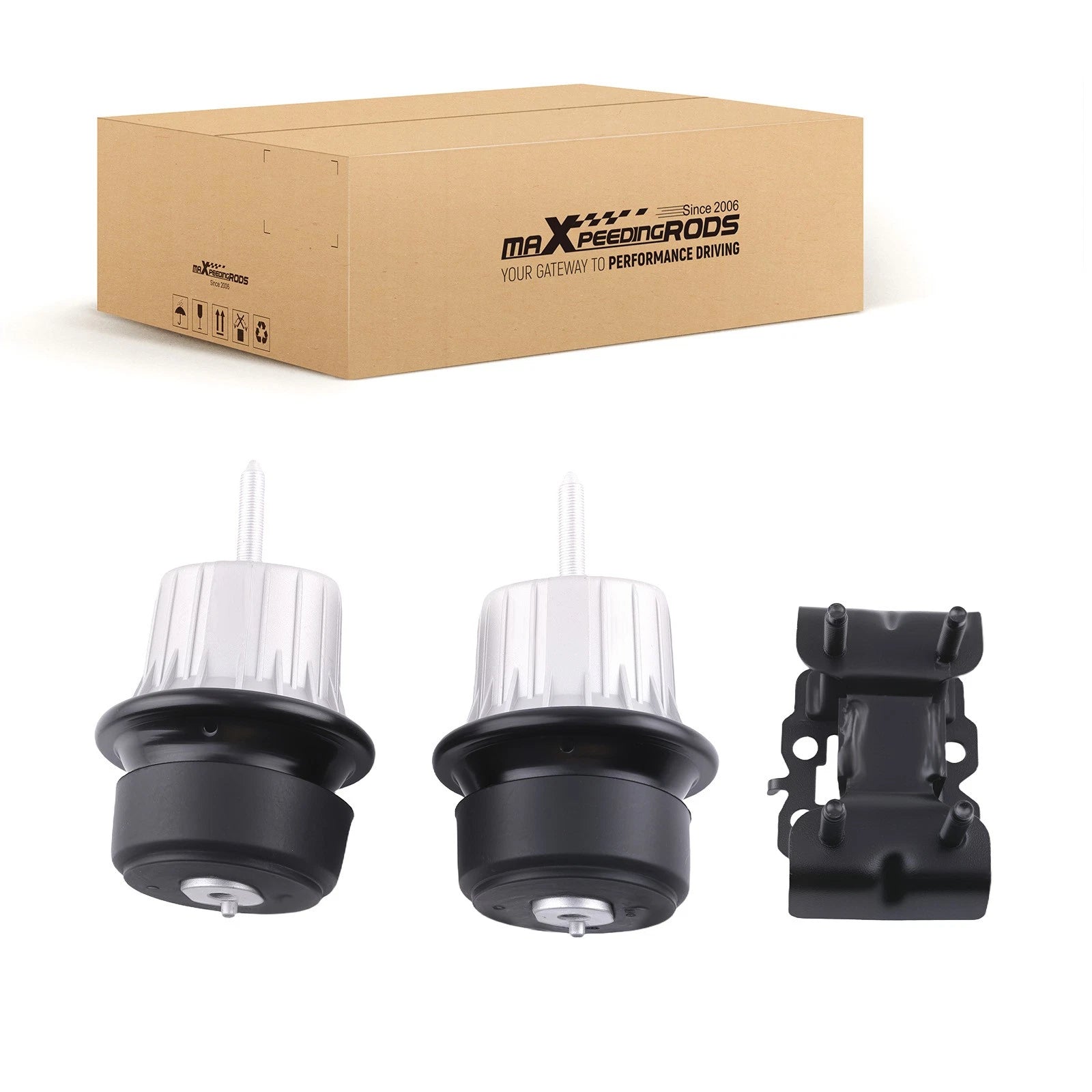 3X Engine Motor & Transmission Mount for Lexus GS300 GS350 IS250 IS350 (1998–2019)