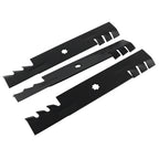 3 Mulching Blades for John Deere 48" (LA140–LA165)