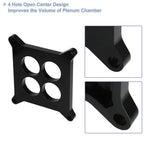 1/2" Tall Ported Phenolic Carburetor Spacer 4BBL for Chevy 