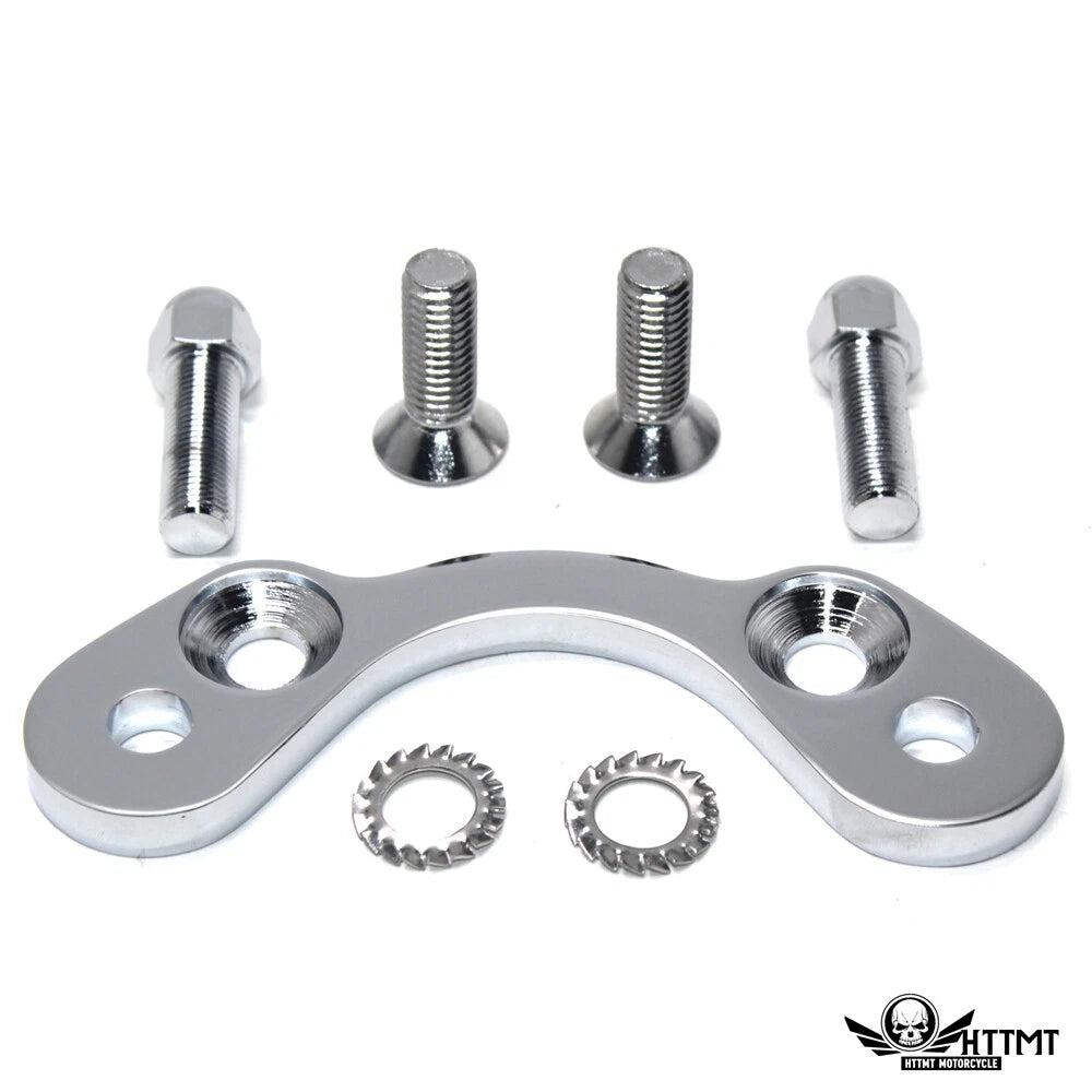 4" Under Handlebar Adapter for Harley Sportster Bobber Chopper