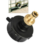 IBC Tote Tank Drain Adapter for Garden Hose Connector (3/4")