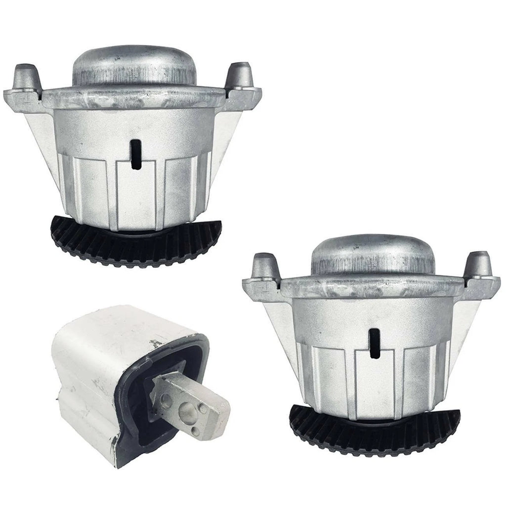 3Pcs Engine & Transmission Mount for Mercedes-Benz C300 C350 E350 (2008–2015)
