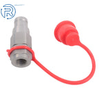 3/8" Flat Face Hydraulic Quick Connect Coupler Set for (NPT 5076PSI)