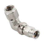 Stainless Steel AN-3 3/8" x 24 UNF 90�� Brake Swivel Hose Ends Fitting