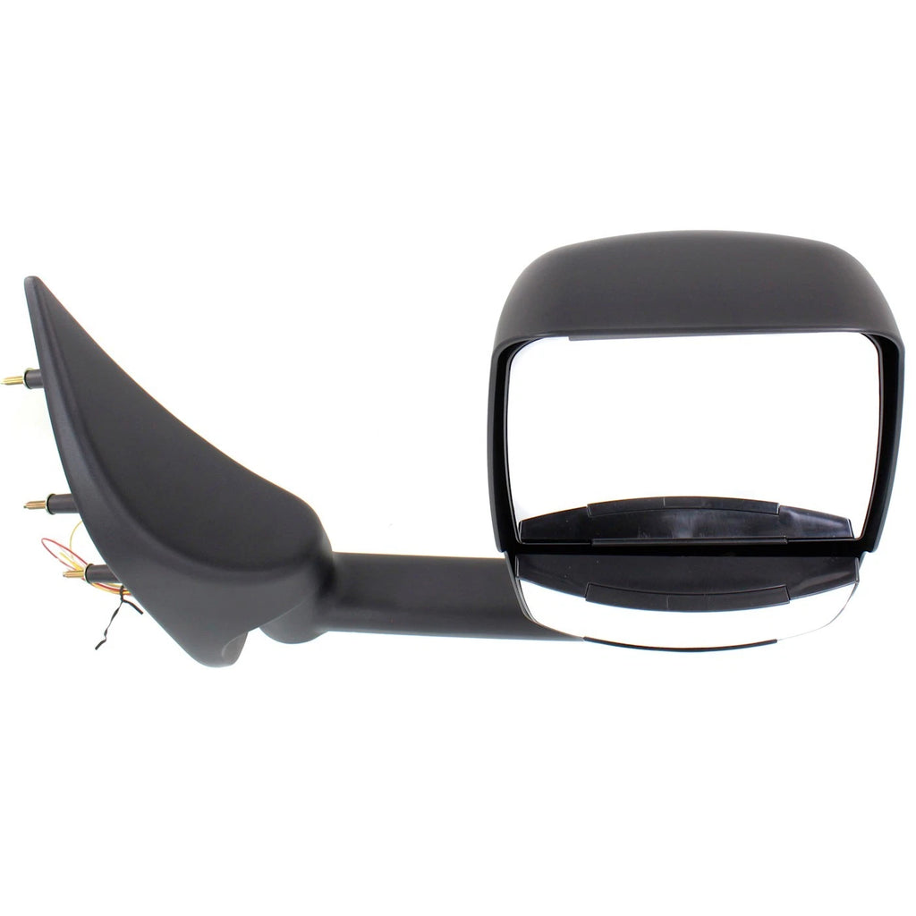 Left Manual Towing Mirror for Ford E150 E250 Van with Turn Signal Light