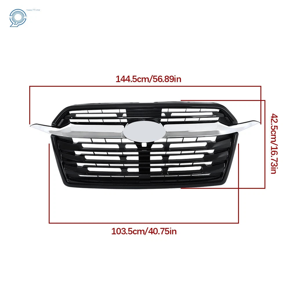 Chrome Trim Front Upper Grille for Subaru Ascent (2023-2024)