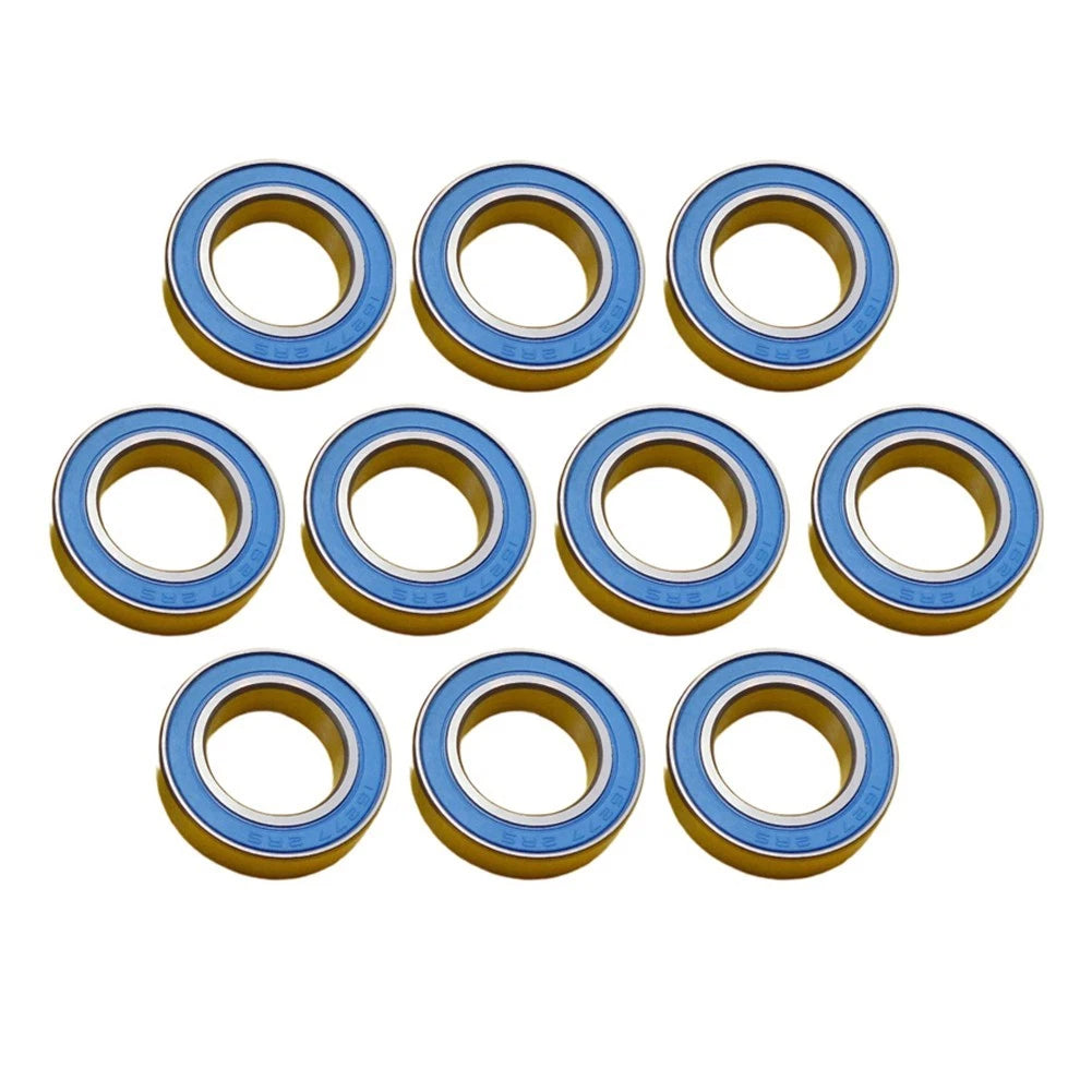 10PCS 16x27x7mm Bike Hub Bearings for Rear Wheel Hub Assembly (16277-2RS)