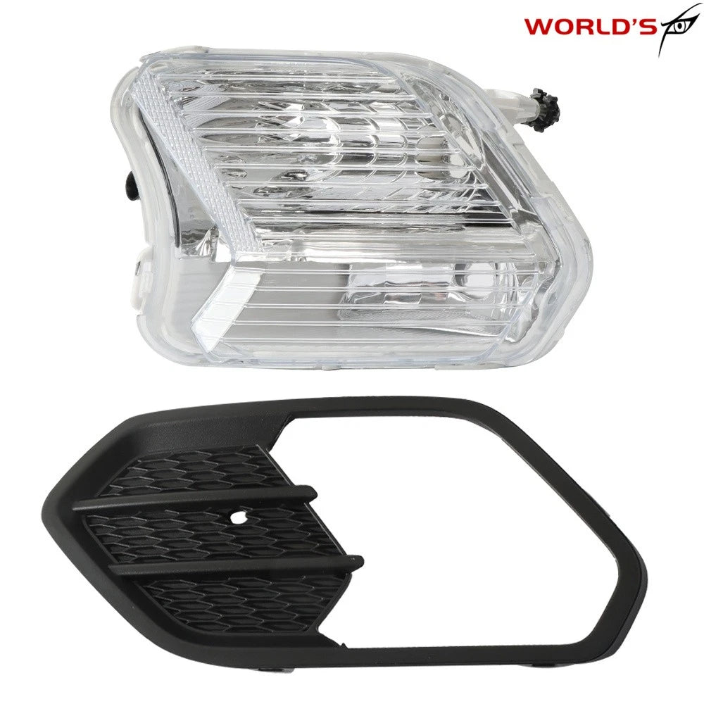 Front Bumper Fog Light Assembly for Ford Escape (2017–2019) with Black Cover