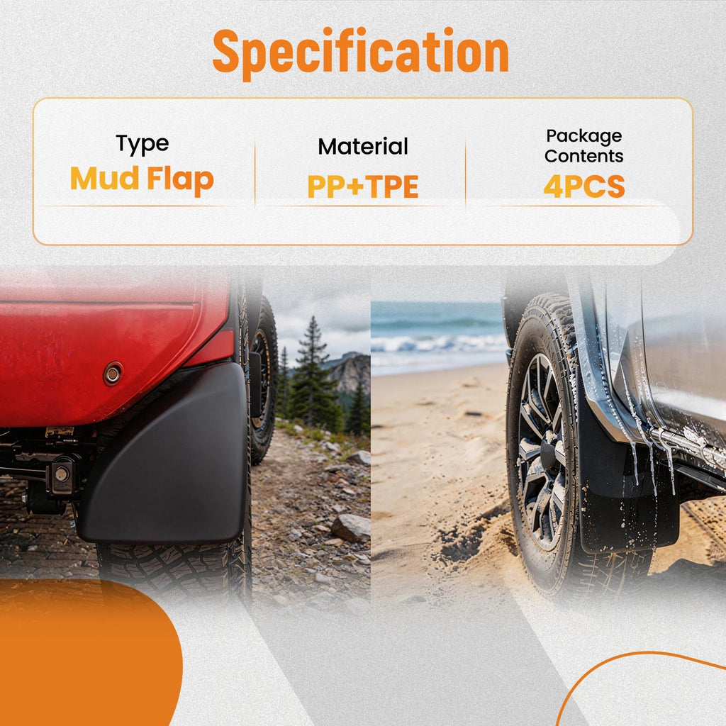 Mud Guards for Toyota RAV4 (2006-2013)