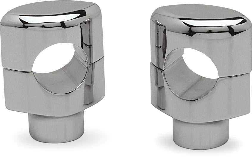 1-1/2" Chrome Handlebar Risers for Big Buffalo (DRAG SPECIALTIES)