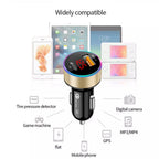 2X QC3.0 USB Type C Car Charger for 12V-24V Vehicles