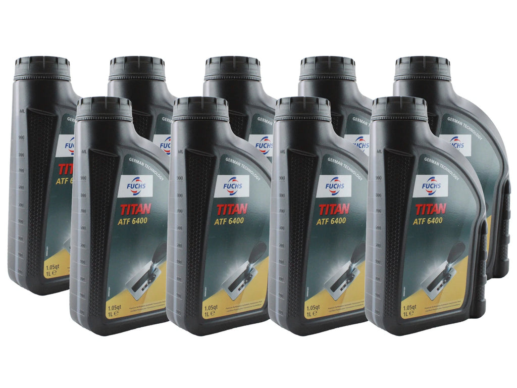 Fuchs 9 Liter TITAN ATF 6400 Transmission Fluid for Acura BMW Ford VW (2010–2023)