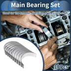 Main Bearing Set No.ME200022 for Mitsubishi L200 (1992–1999) 10 Pcs