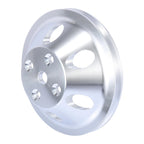 Water Pump Pulley for Chevy SBC 350 Engine (Long, 1 Groove, 4 Hole)