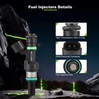 Set of 4 Fuel Injectors for Nissan Versa 1.6L (2009–2011)
