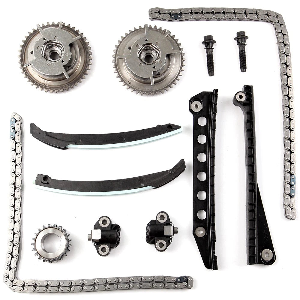 Timing Chain Kit with Phasers & Cover Gasket for Ford F150 5.4L (2004–2007)