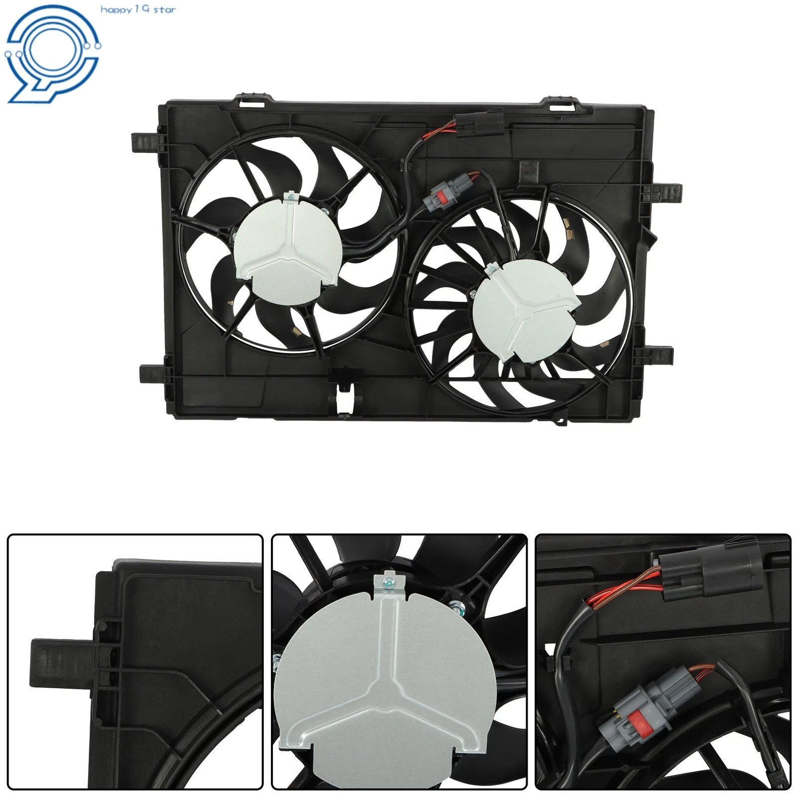 Radiator Cooling Fan Assembly for Lincoln MKZ (2007–2009)