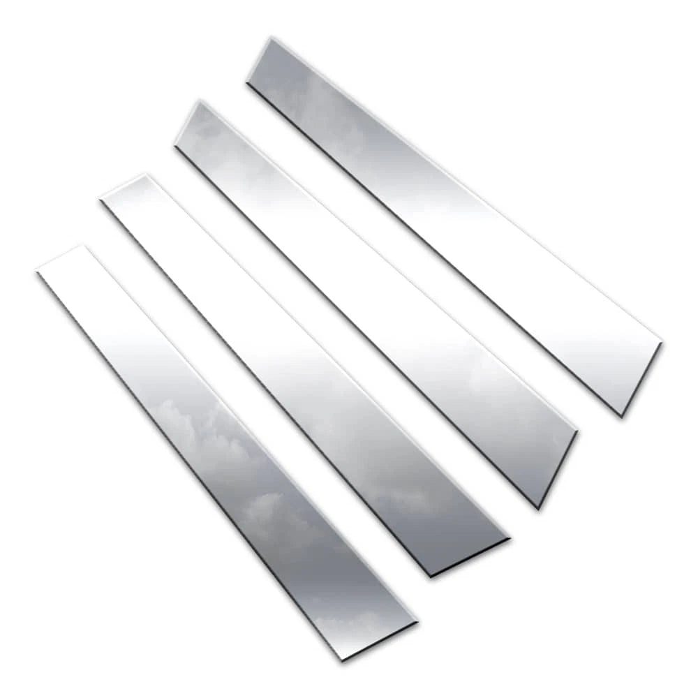 Diamond Grade 4pc Stainless Steel Pillar Post Covers for 2019-24 Subaru Foreste