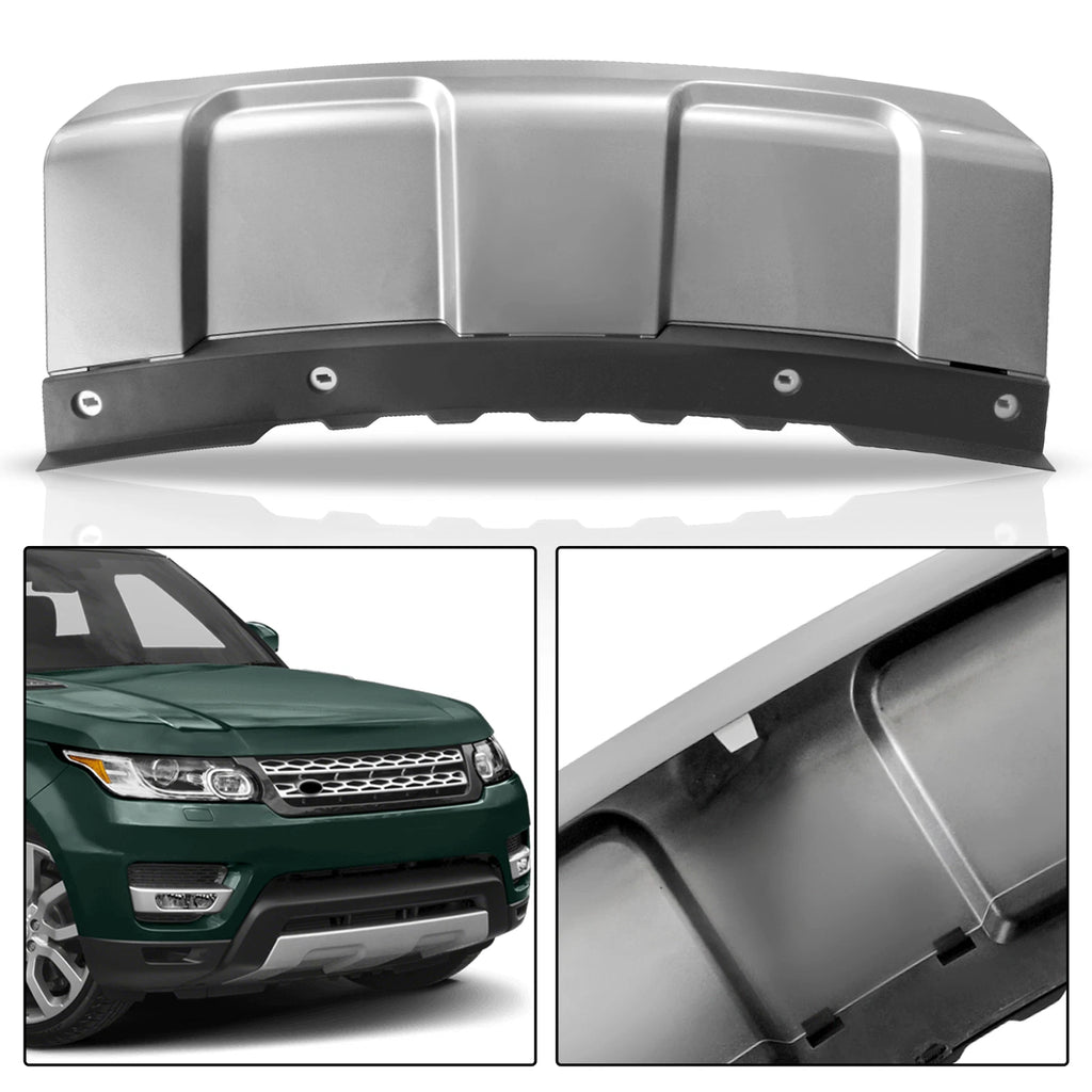 Front Silver ABS Skid Plate Trim for Range Rover Sport (2014-2017)